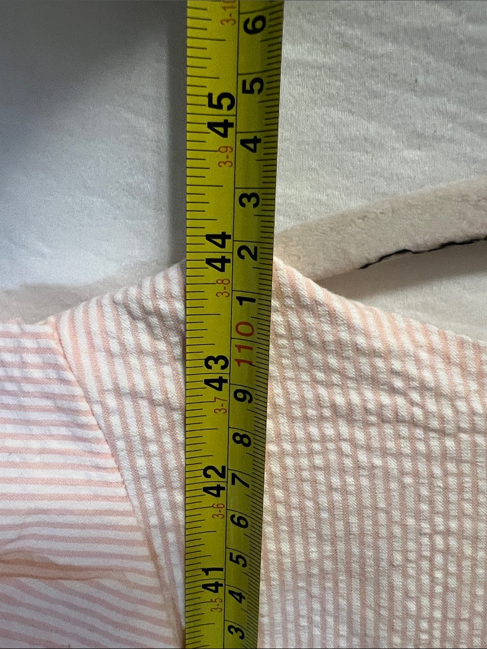 Hope & Henry Blush Pink Midi Dress with Ruffle Shoulders - Picture 11 of 13